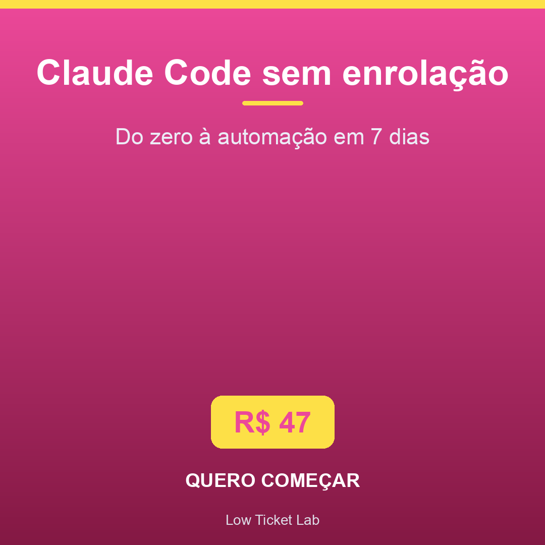 Prévia de Claude Code Sem Enrolação
